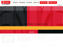 Tablet Screenshot of densoautoparts.com